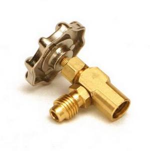 Envirosafe R-134a Brass Top Tap Photo - Click to Enlarge