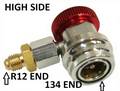 134a Highside Thread Down Coupler w/14mm ends - Click to Purchase
