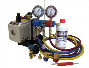 Envirosafe A/C Mechanic/HVAC Start-up Recharging Tool Kit Photo - Click to Enlarge