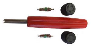 Envirosafe Schrader Valve Core Tool Repair Kit for R22 & R12 Photo - Click to Enlarge
