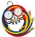 Brass Manifold Set w/ 60" Hose, Sight Glass - Click to Purchase