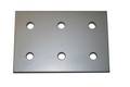 Aluminum Extrusion 15 S 6 Hole Joining Plate 4366 - Click to Purchase