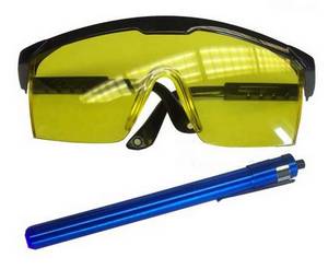Envirosafe UV Glasses & Blacklight Kit Photo - Click to Enlarge