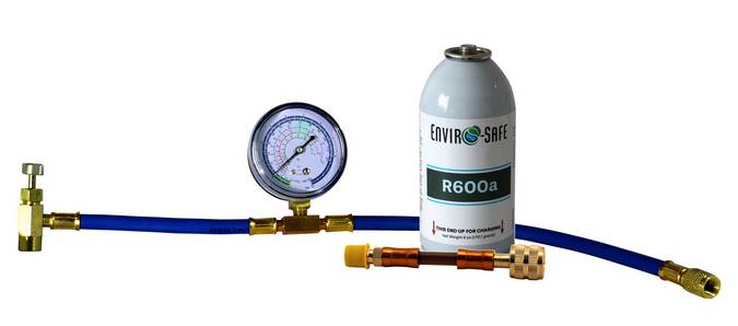 VEVOR Kältemittel Manometer 4-Wege Auto Kältemittel Verteiler