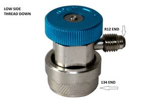 R1234YF LOW SIDE & HIGH SIDE COUPLER SET #3627