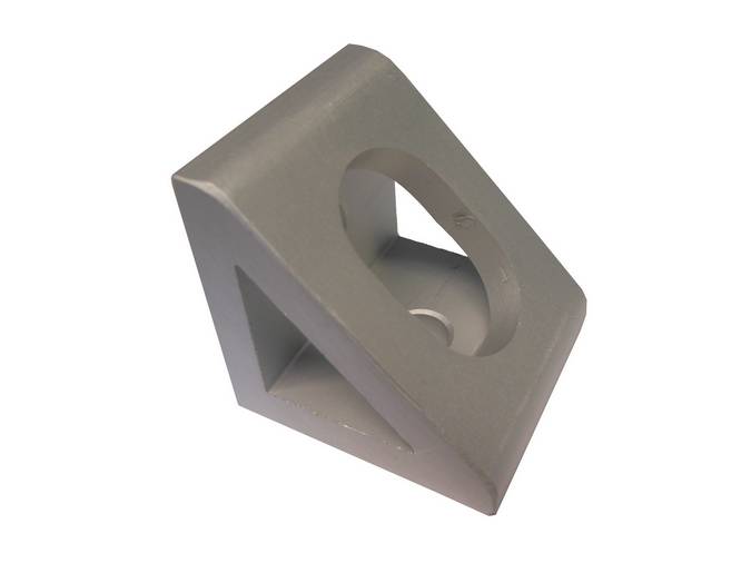 T Slot Aluminum 2 Hole Inside Corner Gusset Bracket 4332 Details and