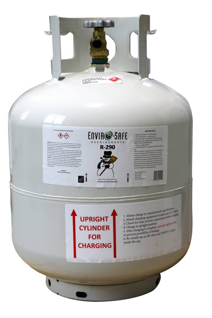Enviro Safe R 290 Refrigerant Cylinders Enviro Safe Refrigerants Inc