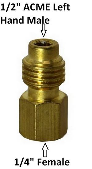 Enviro-Safe 3//16 to 1//4 Adapter #3035